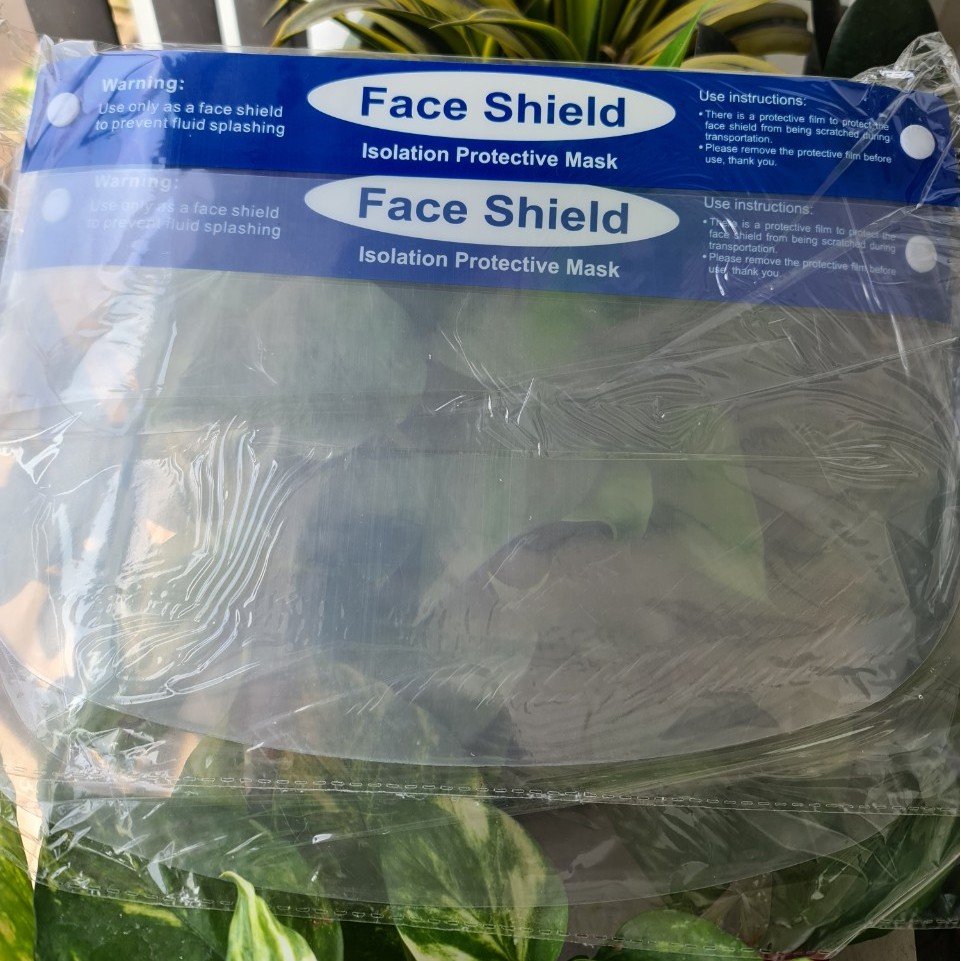 Mặt nạ phòng dịch, tấm che y tế face shield