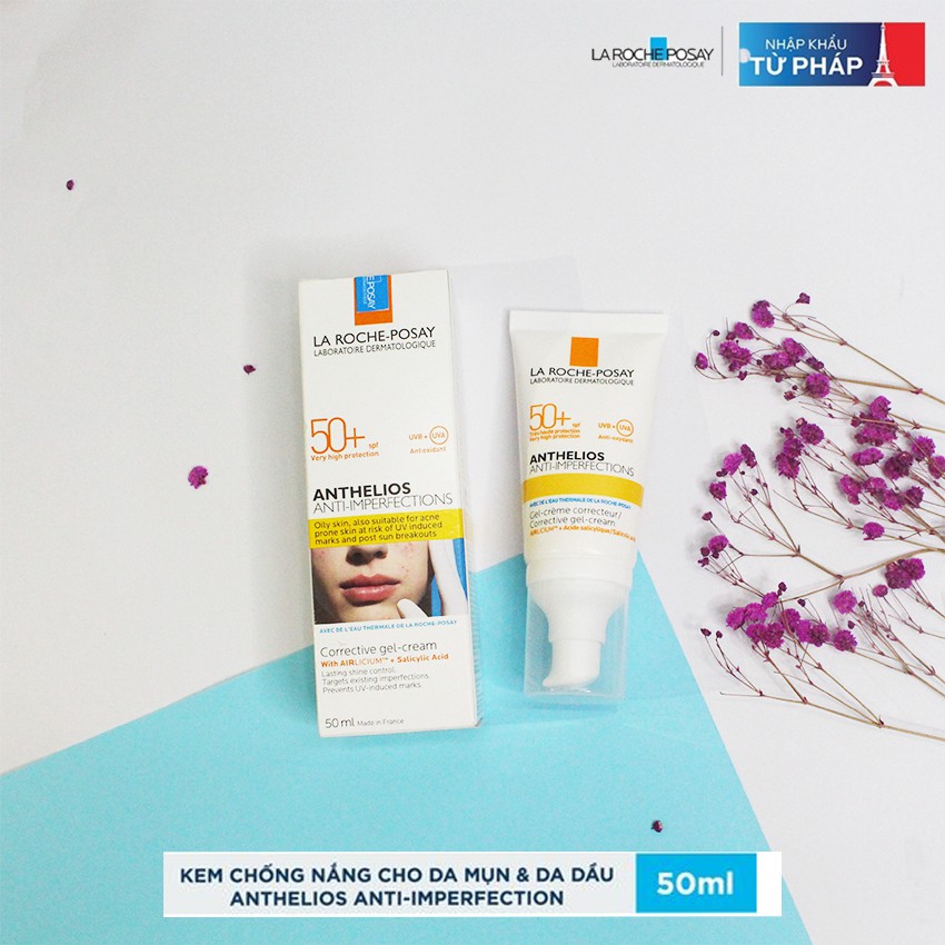 Kem Chống Nắng Da Mụn La Roche-Posay Anthelios SPF50+