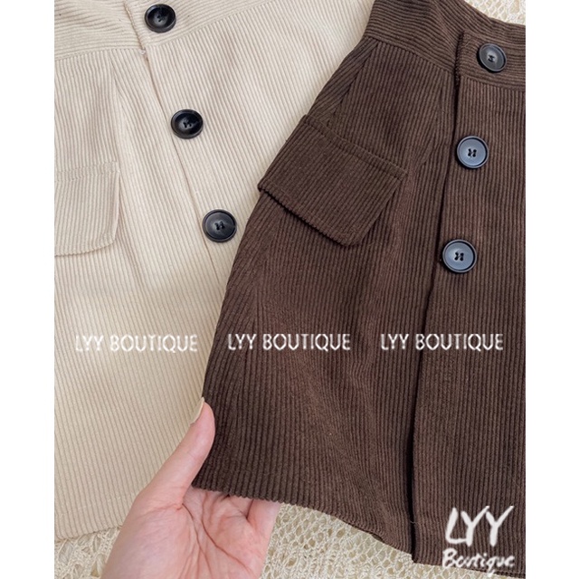 Chân Váy chữ A cạp lệch HACK EO kèm lót quần chất nhung tăm Quảng Châu, Chân váy ngắn hot hit LYY BOUTIQUE | BigBuy360 - bigbuy360.vn