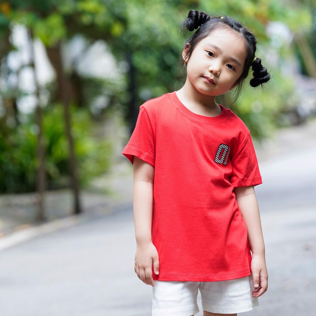 ÁO PHÔNG TRẺ EM GIA ĐÌNH ĐI BIỂN IN CHỮ