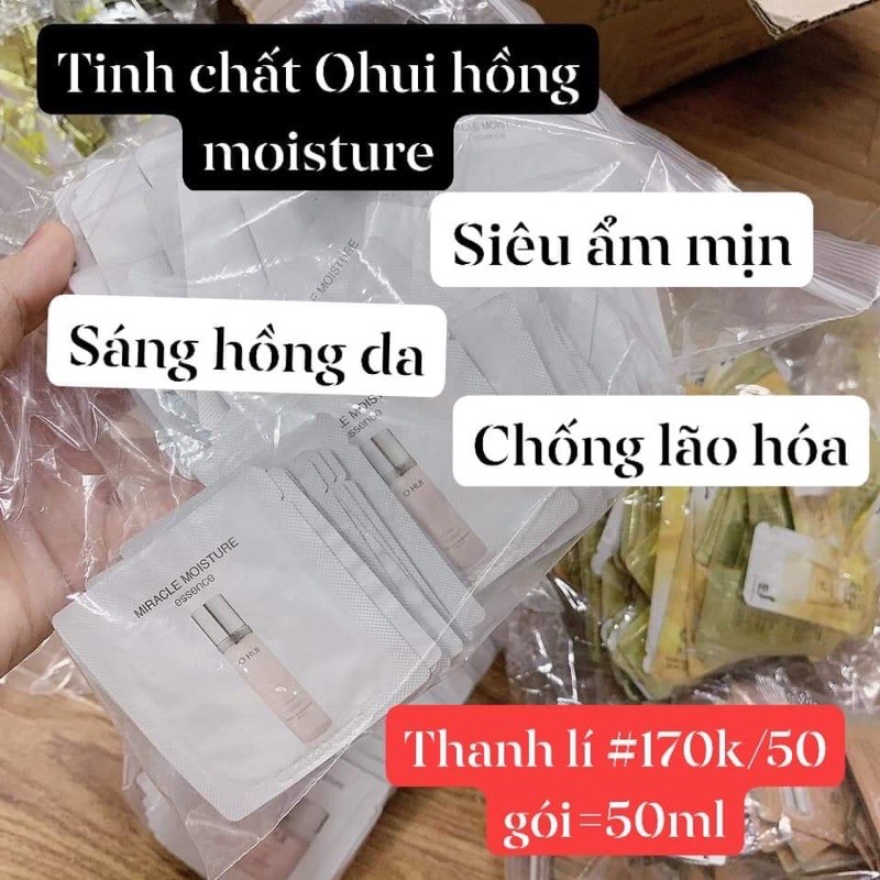 Combo 10 gói tinh dầu cấp ẩm Ohui Miracle Moisture Essence | BigBuy360 - bigbuy360.vn