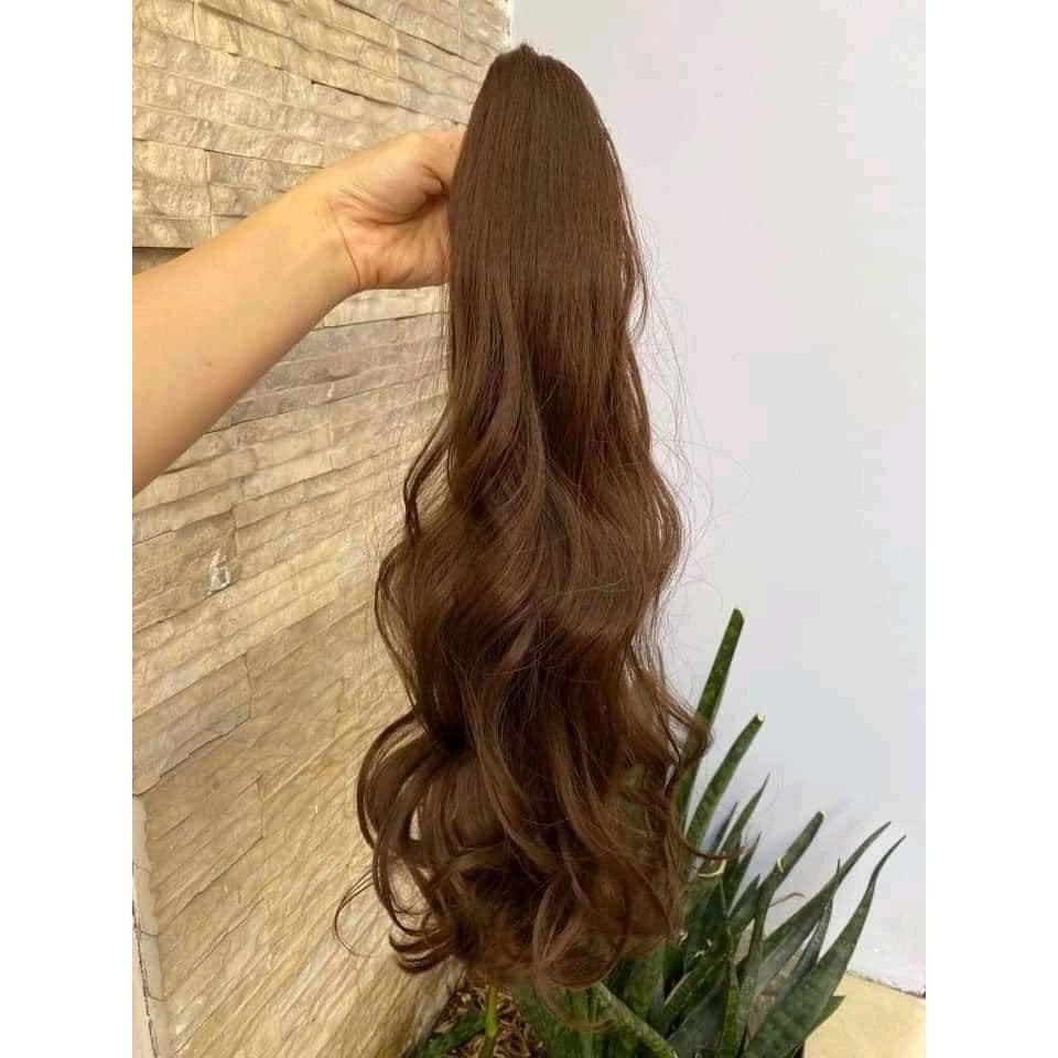 Tóc Ngoạm Xù Ngoạm Xoăn Sóng mẫu đuôi ngựa