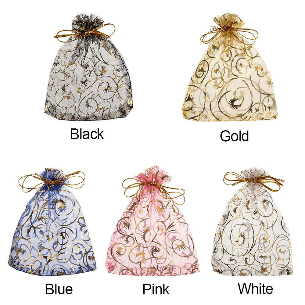 ESPO 50 Túi Lưới Đựng Quà Trang Trí Tiệc Cưới