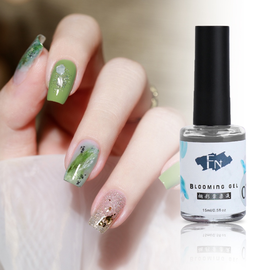 [Hàng mới về] Sơn Móng Tay 15ml Tạo Hiệu Ứng Loang Tự Nhiên Sử Dụng Chuyên Nghiệp