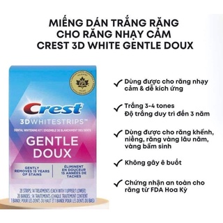 MIẾNG DÁN TRẮNG RĂNG CREST