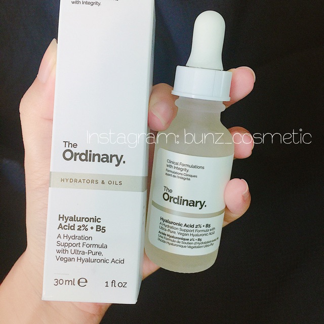 Serum The Ordinary Hyaluronic Acid 2% + B5 – Serum cấp nước và hồi phục da