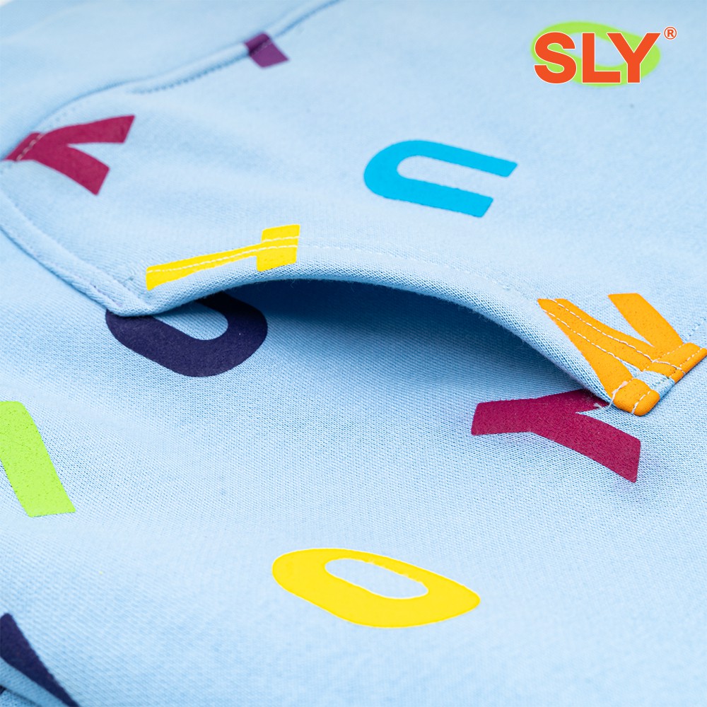 [Mã INCU50 giảm 50K đơn 150K] ÁO HOODIE NỈ BÔNG SLY CHARACTERS BLUE | BigBuy360 - bigbuy360.vn