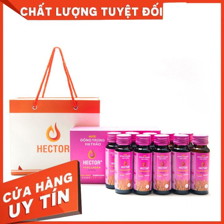 NƯỚC ĐÔNG TRÙNG HẠ THẢO HECTOR COLLAGEN 💖💖💖SIÊU ƯU ĐÃI 💖💖💖giúp trẻ hóa da và tóc, giúp da tặng đàn hồi và mềm mịn hơn