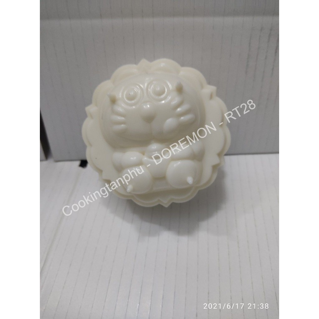2 KHUÔN RAU CÂU TRUNG THU HÌNH DOREMON 10 x 4.5