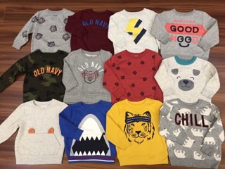 Áo nỉ Oldnavy bé trai