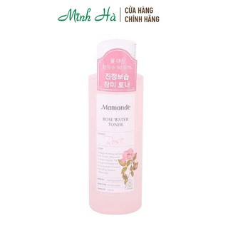 Nước hoa hồng Mamonde Rose Water Toner 150ml dành cho mọi loại da