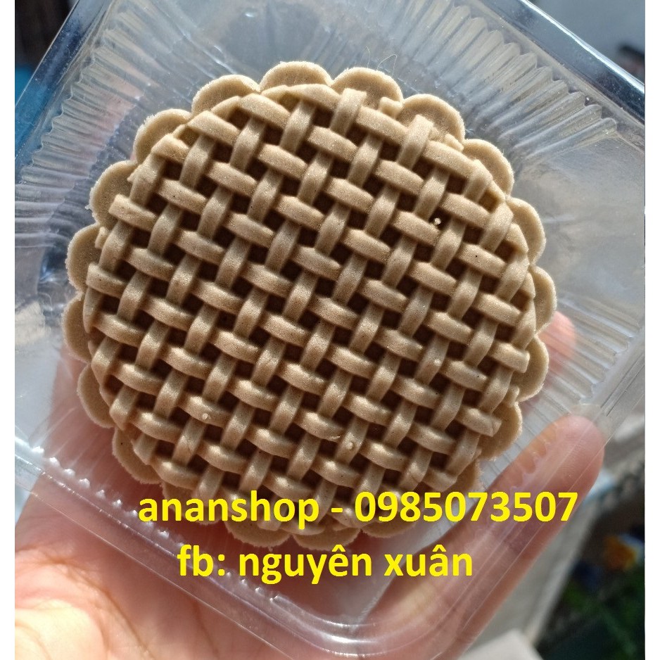 Khuôn trung thu lò xo 150gr - 200gr tròn 8 mặt phước lành