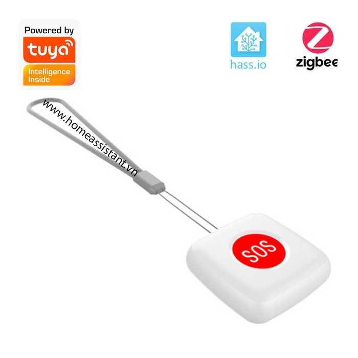 Nút Bấm Báo Động Khẩn Cấp Zigbee 3.0 Tuya Sonoff ZOS01 (Hỗ trợ HomeAssistant)