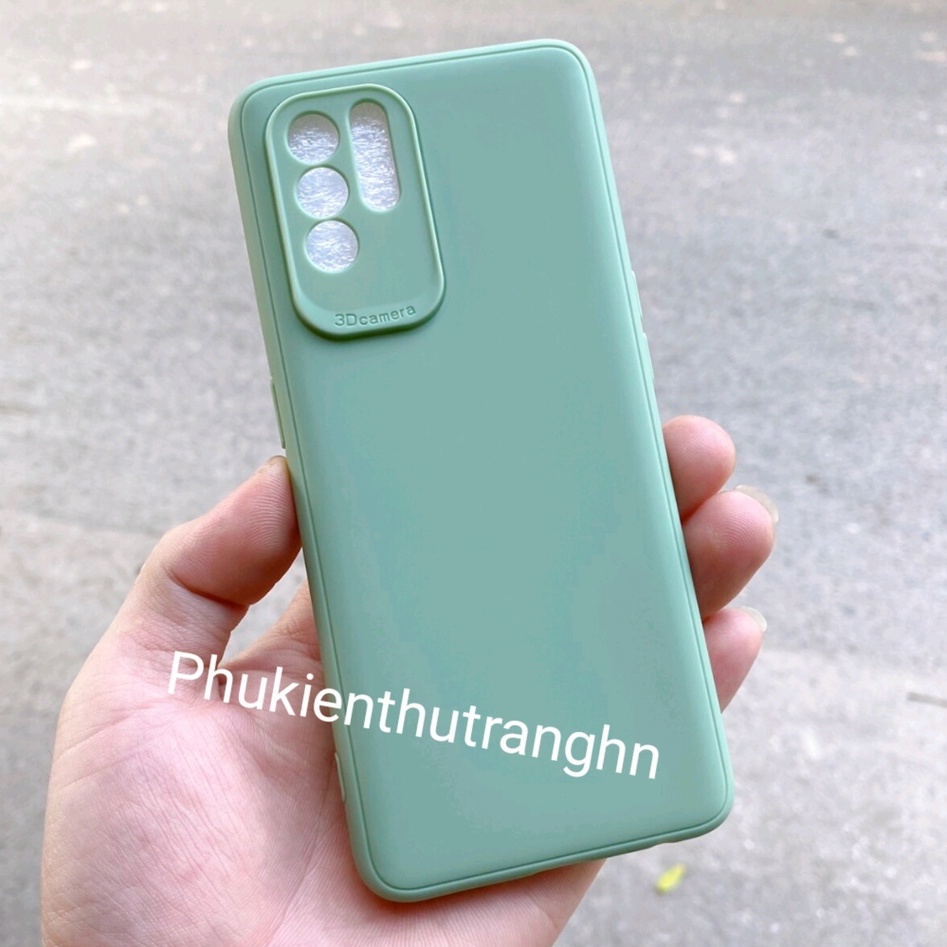 Ốp dẻo màu trơn Oppo Reno 8 4G - 5G Reno 8 Z 5G Reno 7 4G Reno 7 Z 5G Reno 6 Z 5G có gờ bảo vệ camera