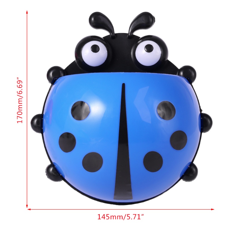 Giỏ Nhựa Gắn Ghi Đông Xe Đạp Hình Bọ Cánh Cứng Dễ Thương Cho Bé