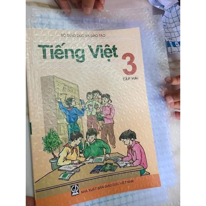 BAO SÁCH VỞ DECAL tặng kèm nhãn vở