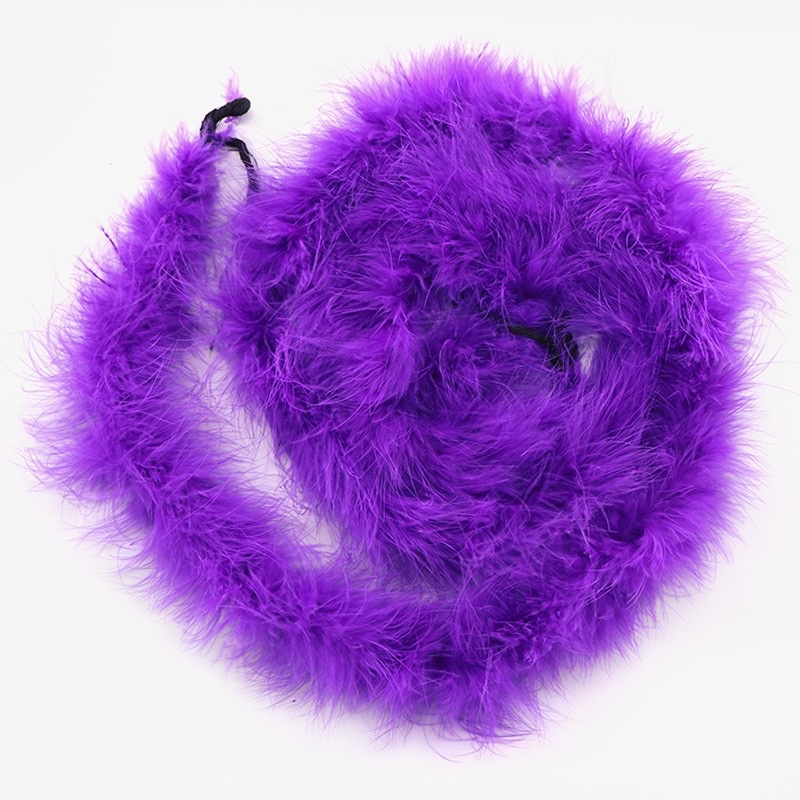 Lông vũ , lông đà điểu , lông tơ dải 2m đủ màu