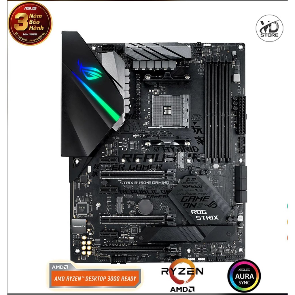 Bo Mạch Chủ ASUS ROG STRIX B450-E GAMING | BigBuy360 - bigbuy360.vn