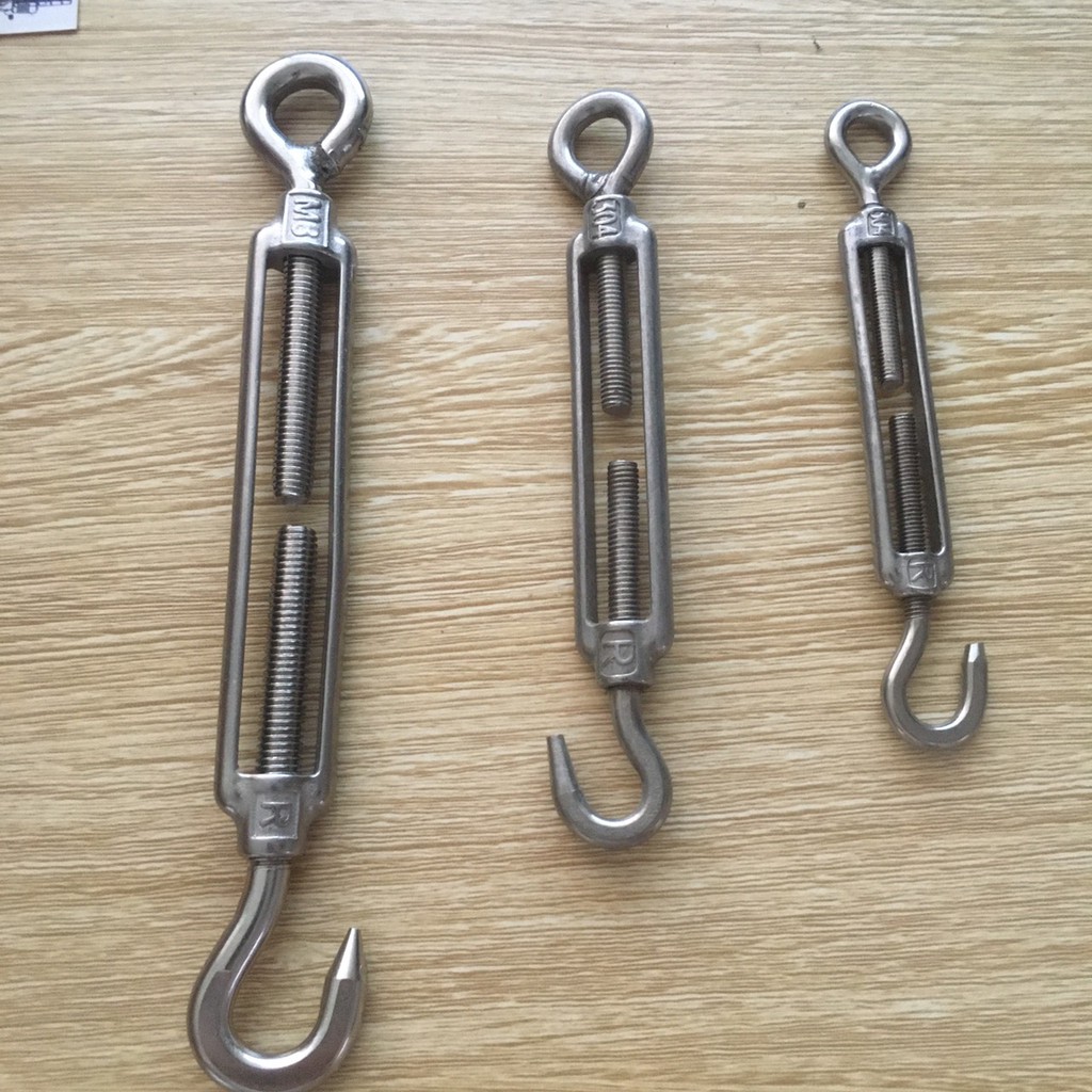 Tăng đơ dây cáp phi [ 5mm - 10mm ] INOX cáp thép giá sỉ
