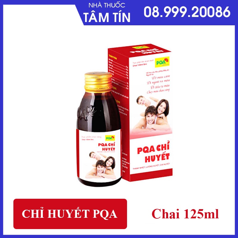 Chảy máu cam đã có CHỈ HUYẾT PQA