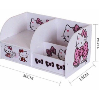 Kệ mỹ phẩm gỗ kitty