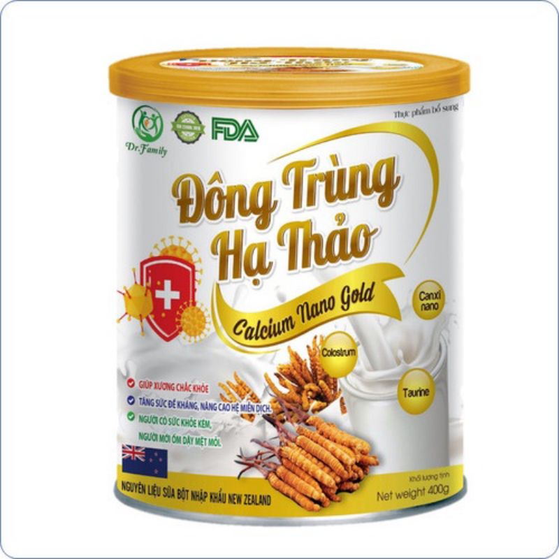 (Chính hãng ) SỮA BỘT ĐÔNG TRÙNG HẠ THẢO (400g)