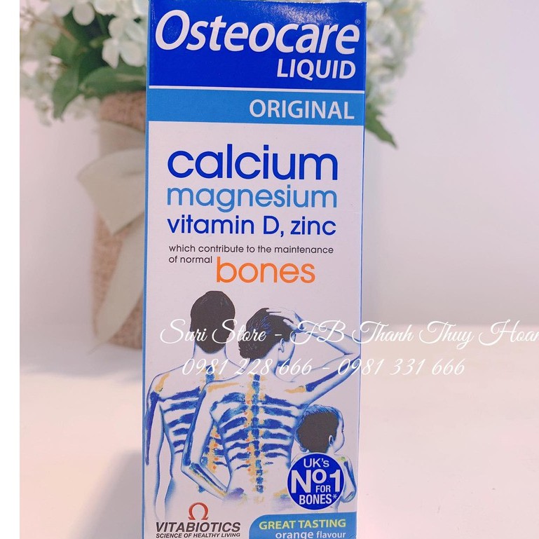Canxi nước osteocare 200ml  hàng chính hãng