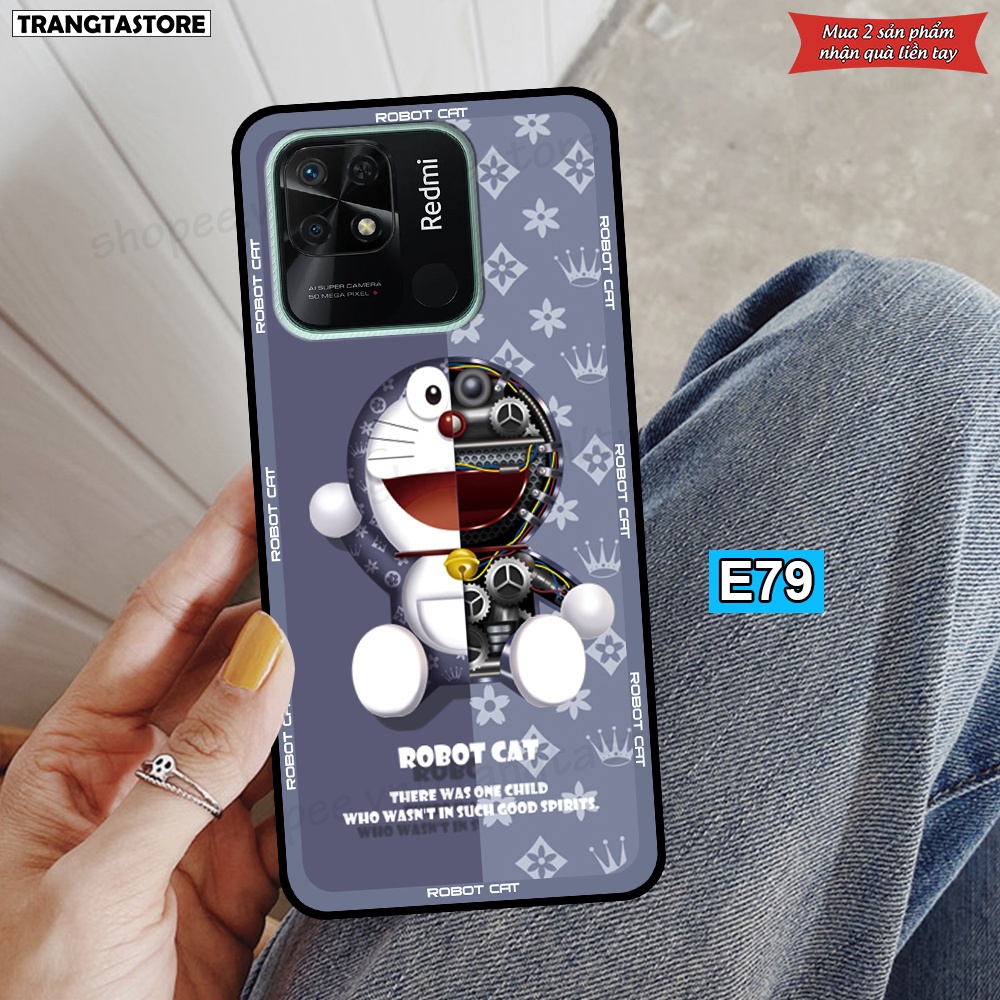 Ốp Xiaomi Poco C40 in hình gấu Bearbrick,Metal Style,Doremon siêu dễ thương chất lượng