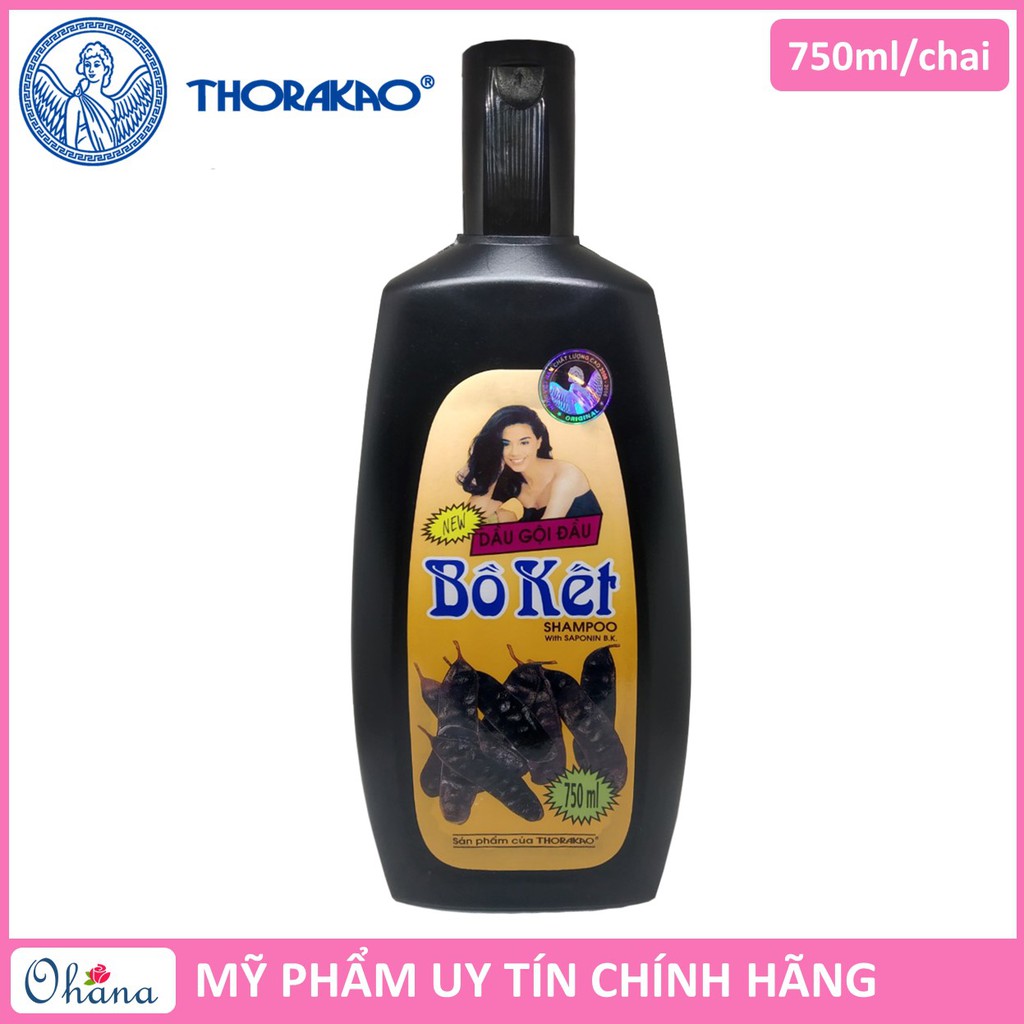 Dầu Gội Đầu Bồ Kết THORAKAO 750ml