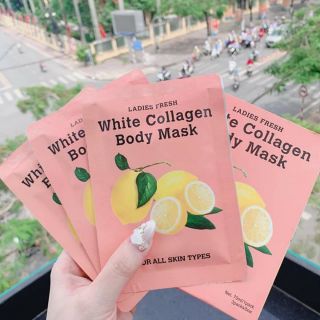 WHITE COLLAGEN BODY MASK