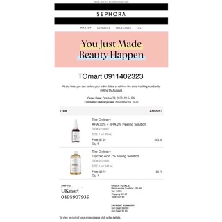 Tinh Chất The Ordinary AHA 30% + BHA 2% Peeling Solution 30ml