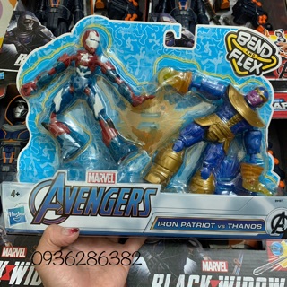Hộp 2 nhân vật Iron Patriot & Thanos