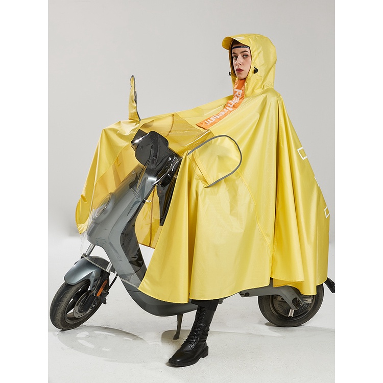 Áo Mưa Đơn Dày Dặn Phong Cách Mới Cho Nam Nữ