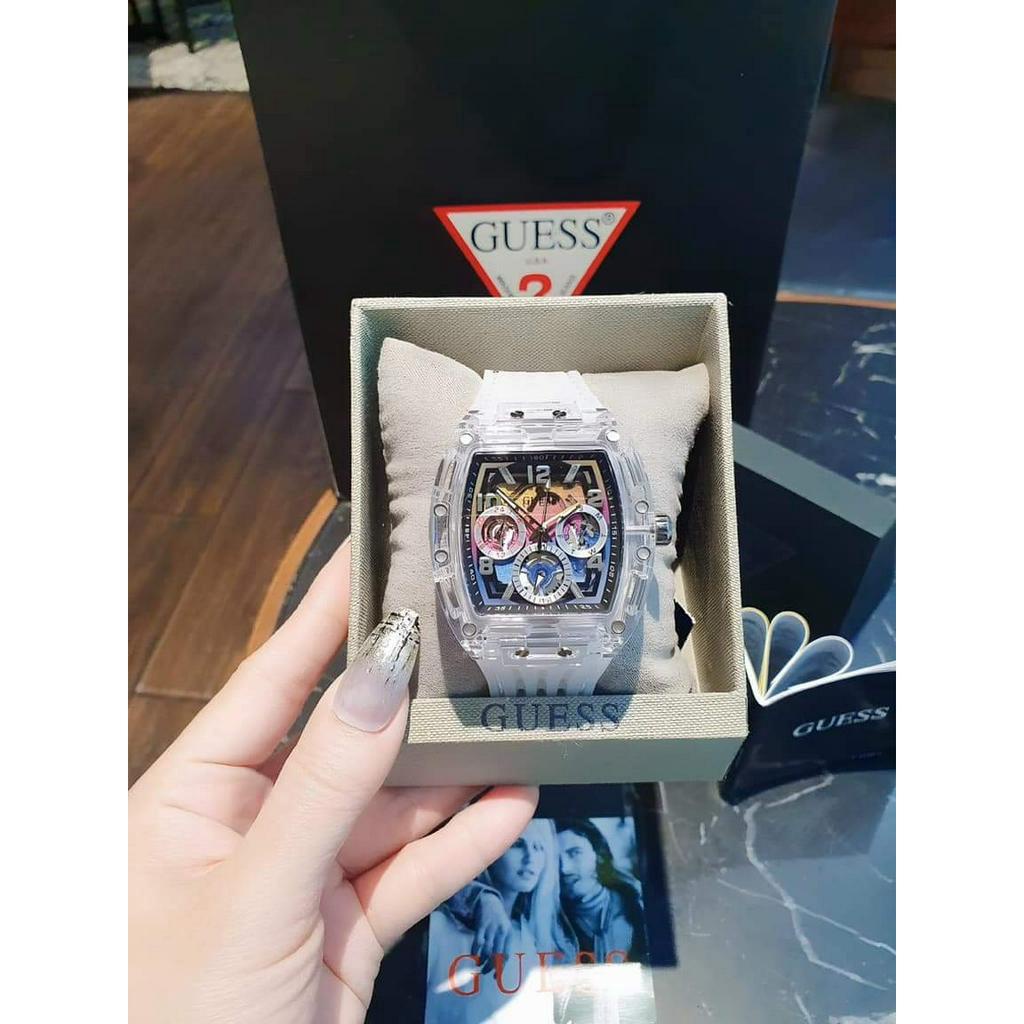 Guess Đồng Hồ Nam,Nữ.Size: 43mm.Full Box Hãng.Trẻ Trung,Cá Tính Bản Mới Toanh