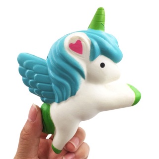 Quà: dầu ăn & Đồ chơi bóp hình con kỳ lân nhựa PU dễ thương squishy+