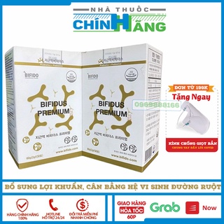 Men Vi Sinh Bifidus Premium bổ sung lợi khuẩn, cân bằng hệ vi sinh đường ruột hộp 30 gói