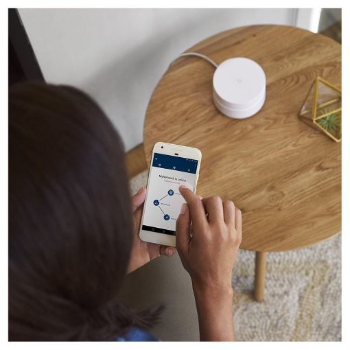 Bộ phát mạng thông minh Google Wifi 3 (2021) – Thiết bị khuếch tán mesh và kích Wifi thông minh