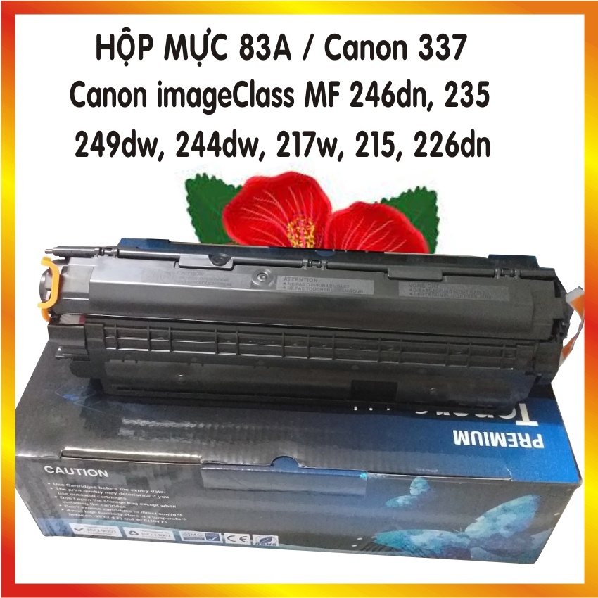 Hộp mực máy in Canon imageClass MF246DN, MF249DW, MF235, MF244DW, MF217W, MF215, MF226DN Cartridge Canon 337 - 83A.