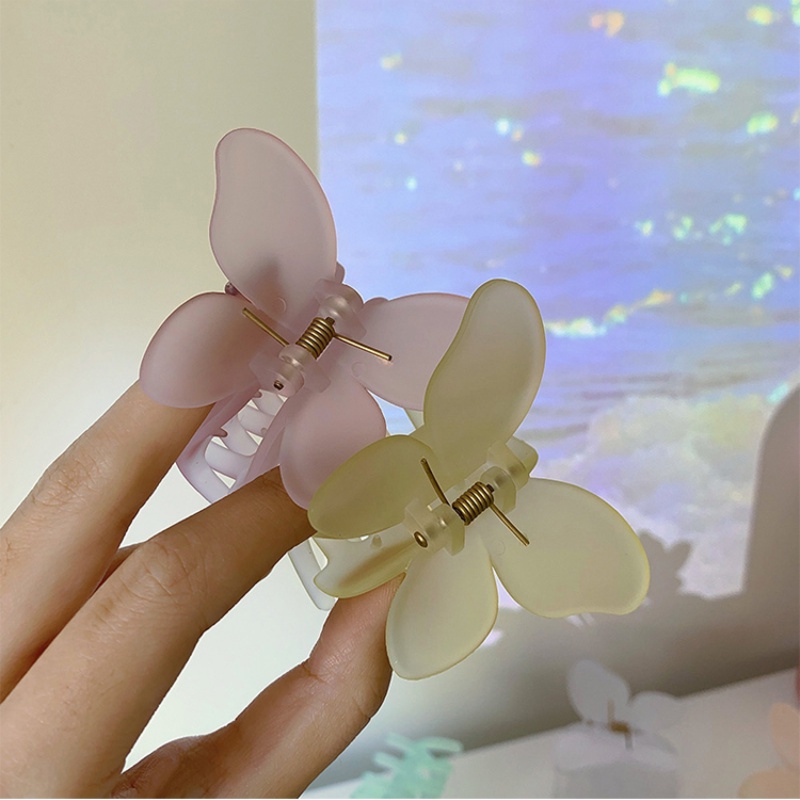 Kẹp Tóc Hình Bướm Ba Chiều Màu Sắc Ngọt Ngào Phong Cách Hàn Quốc