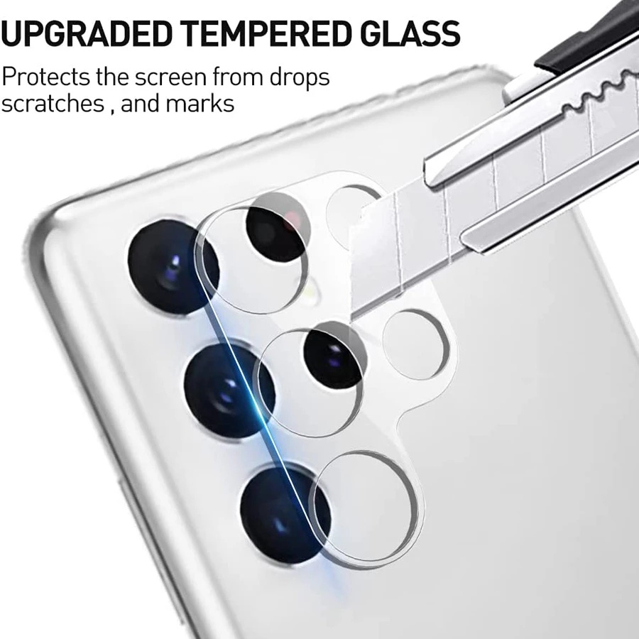 Miếng Dán Cường Lực Bảo Vệ Camera Sau Cho Samsung Galaxy S22 Ultra S22 S22+ 5G