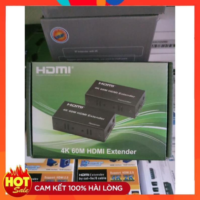 [Chính hãng] Bộ chuyển đổi HDMI TO LAN 60m giá cực tốt!