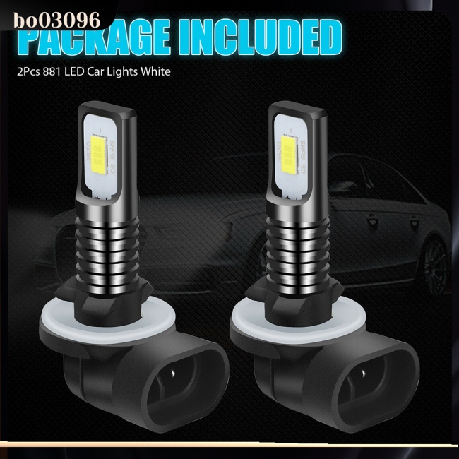 Bộ 2 Đèn Led 881 862 886 889 894 896 898 Xenon 6000k 4000lm Ip67 Chống Thấm Nước Chuyên Dụng Cho Xe Hơi