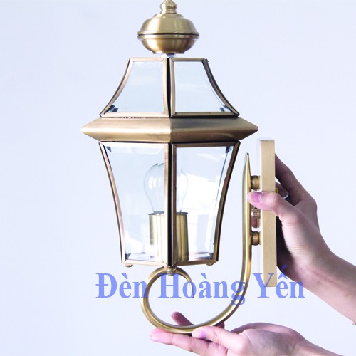 Đèn tường đồng cao cấp HY6053, đèn tường, đèn vách đã bao gồm bóng led