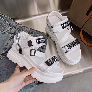 Sandal nữ Hàn quốc quai hậu đế cao tôn dáng