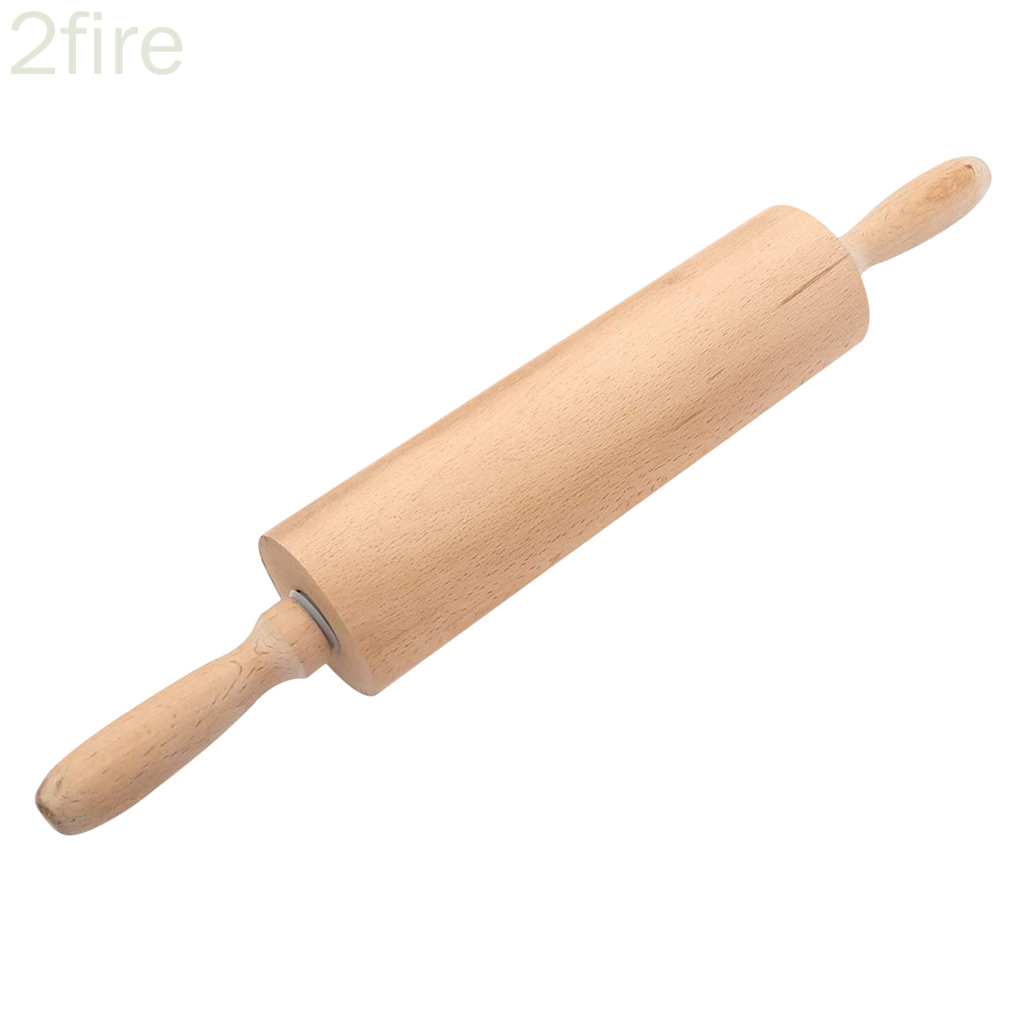 Rolling Pin Wooden Non-Stick Flour Dough Roller Dumpling Stick for Bakers Pasta Pizza Fondant