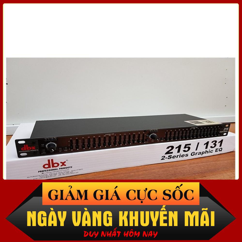 Đầu lọc xì Equalizer DBX 215  micro karaoke