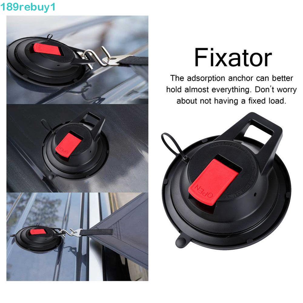 1 Móc Treo Đồ Dùng Cắm Trại / Leo Núi / Xe Hơi Thiết Kế Móc Hít Chân Không Tiện Dụng