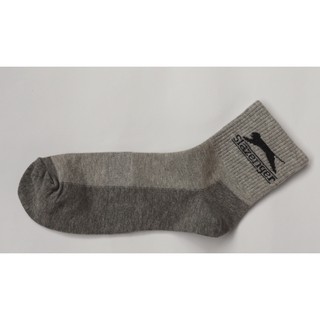 Tất nam cổ vừa Slazenger màu ghi xám pha ghi đậm MV2350