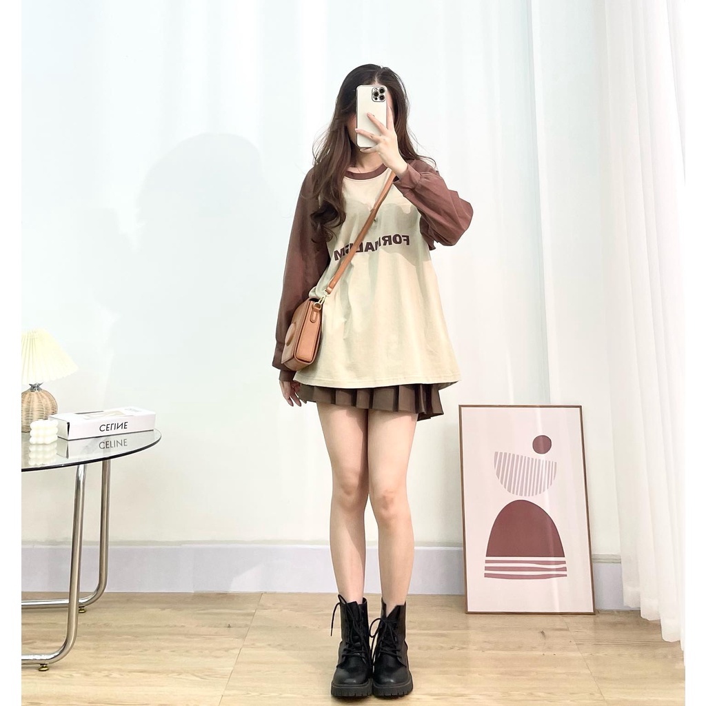 Áo thun dài tay Raglan Anti thời trang Miho house