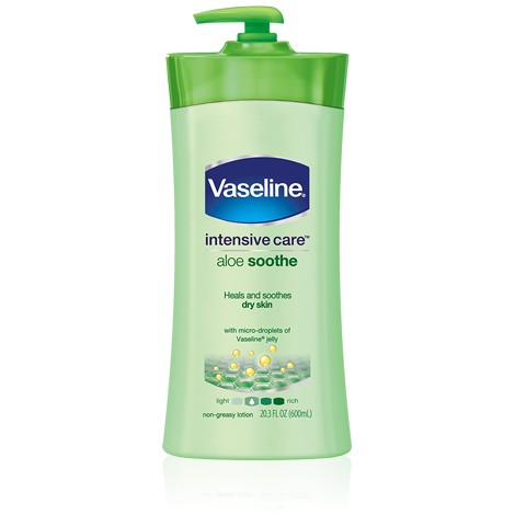 Sữa dữơng thể Vaseline Aloe & Cucumber Body lotion 725ml - Mỹ